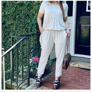 Boho High-Waisted Harlem Pants